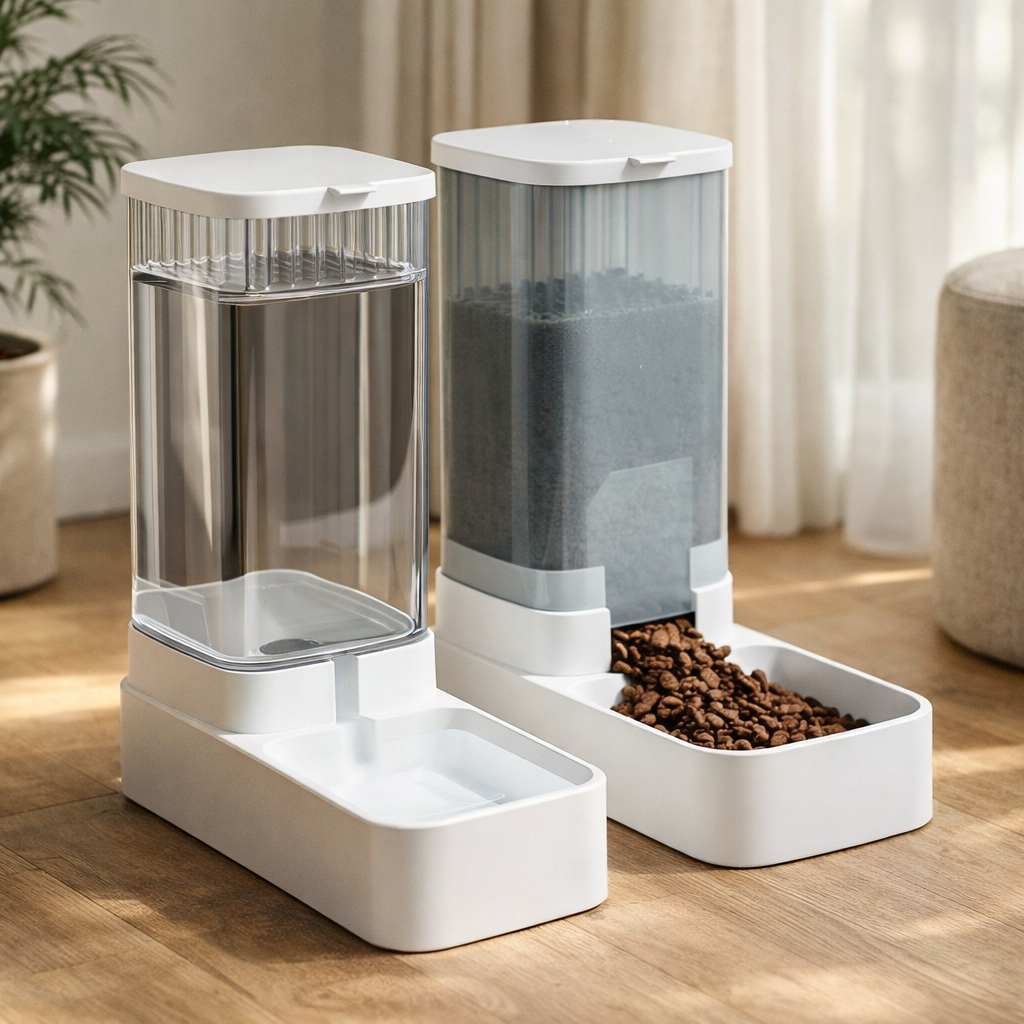 Distributeur Duo Eau Et Croquette Autonome - Félismart