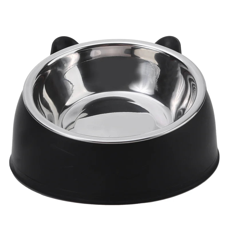 Gamelle Inox Simple noir vue de face - Felismart