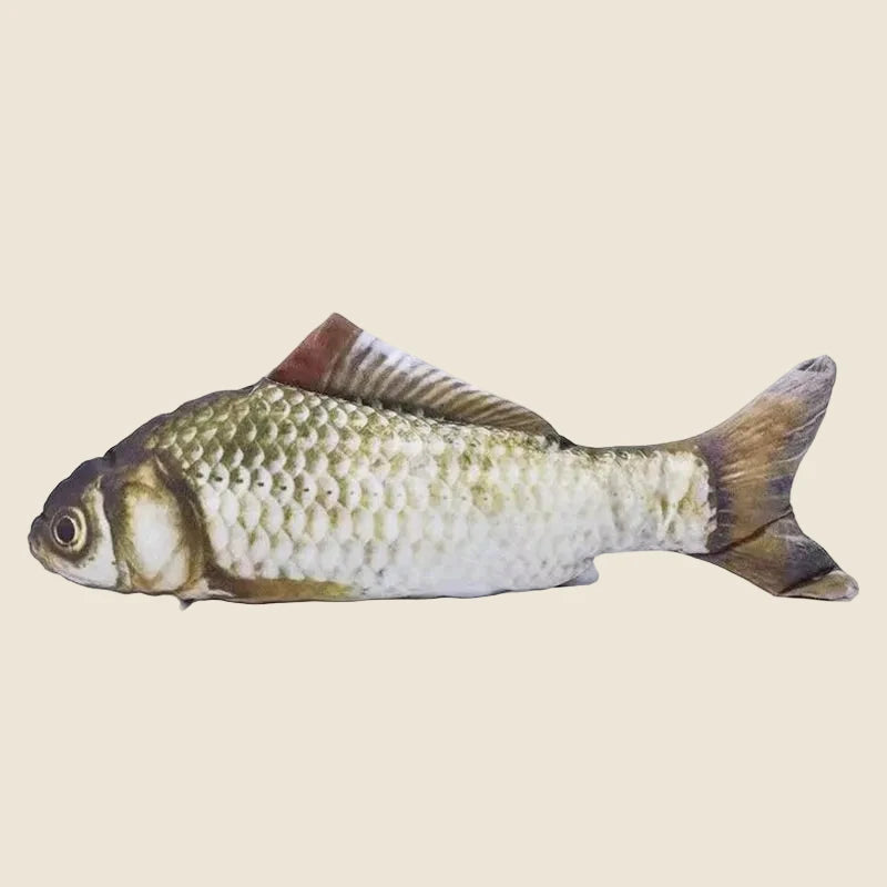 Cat Toys Fish Interactive Cat Toy Cat Chew Toy Simulation Fish Cat Pillow Kitten Exercise Kicker Toys for Indoor Cats Kitty Kit - Mur&Moi