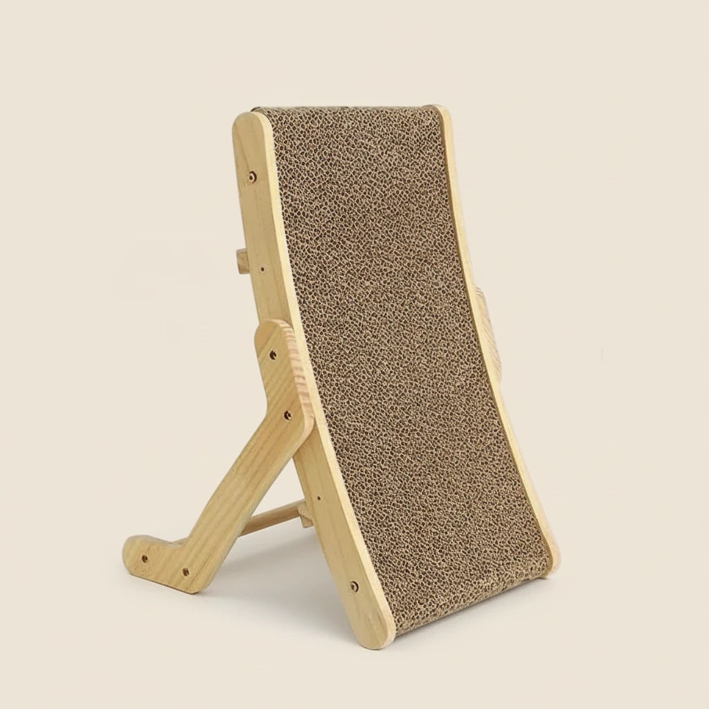 Wooden Cat Scratcher Scraper Detachable Lounge Bed 3 In 1 Scratching Post for Cats Training Grinding Claw Toys Cat Scratch Board - Mur&Moi