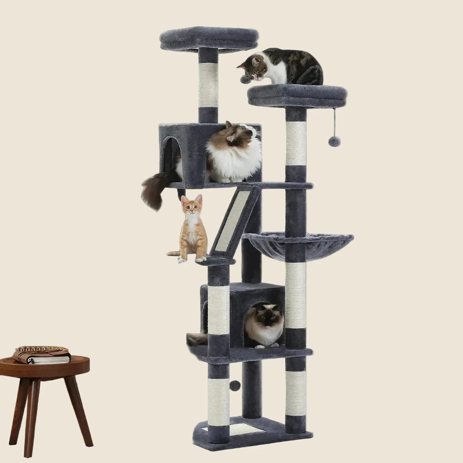 Arbre à Chat Multi-Niveaux Felismart 