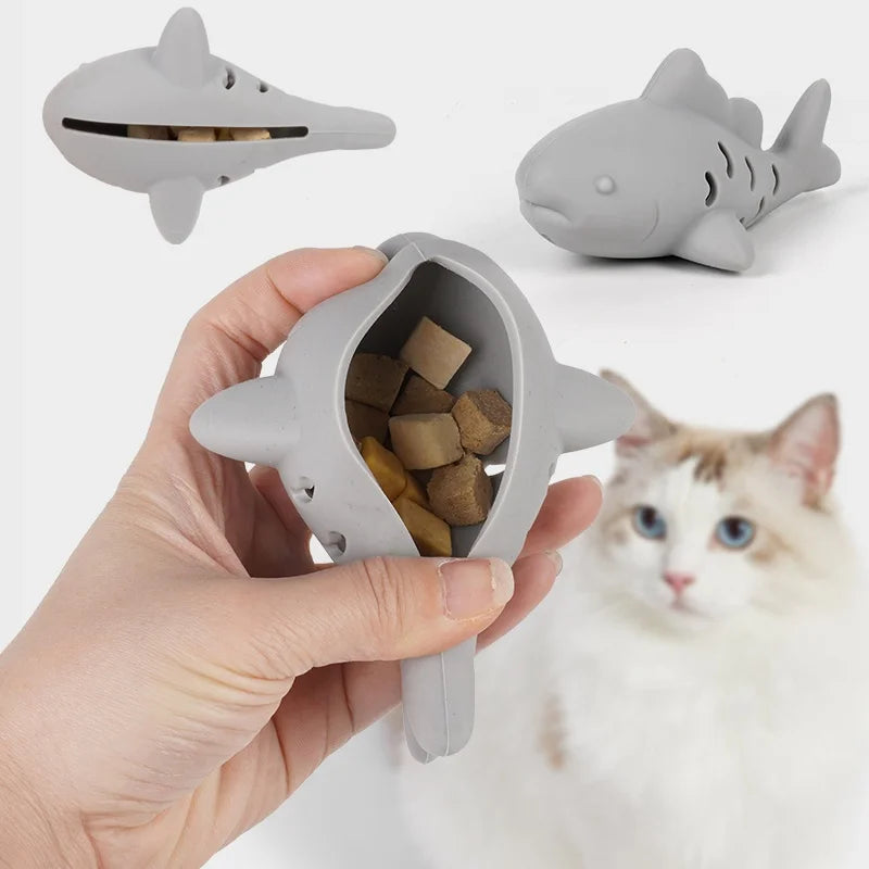 1pc Interactive Cat & Dog Toy - Durable Bite-Resistant Design, Hiding Food & Grinding Teeth Entertainment for Small Pets - Mur&Moi