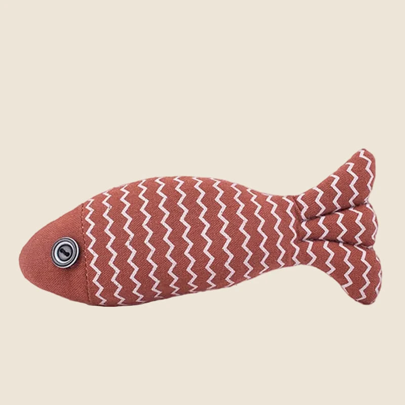 Cat Toys Fish Interactive Cat Toy Cat Chew Toy Simulation Fish Cat Pillow Kitten Exercise Kicker Toys for Indoor Cats Kitty Kit - Mur&Moi