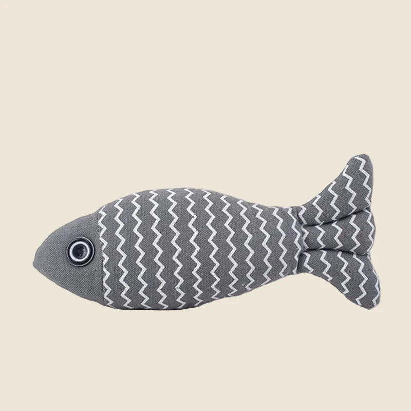 Cat Toys Fish Interactive Cat Toy Cat Chew Toy Simulation Fish Cat Pillow Kitten Exercise Kicker Toys for Indoor Cats Kitty Kit - Mur&Moi